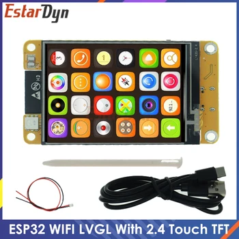 ESP32 LVGL WLAN- und Bluetooth-Entwicklungsboard 2,4 Zoll 240*320 Smart Display Bildschirm 2,4-Zoll LCD TFT