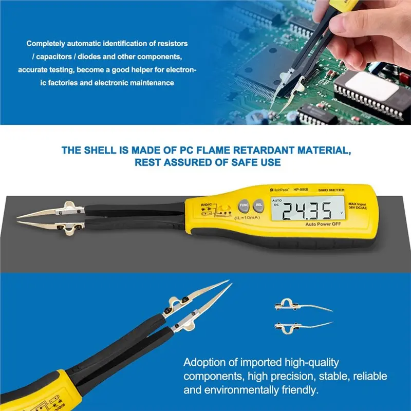 B84B-Digital-Multimeter mit automatischer Erkennung, tragbares – Bild 3