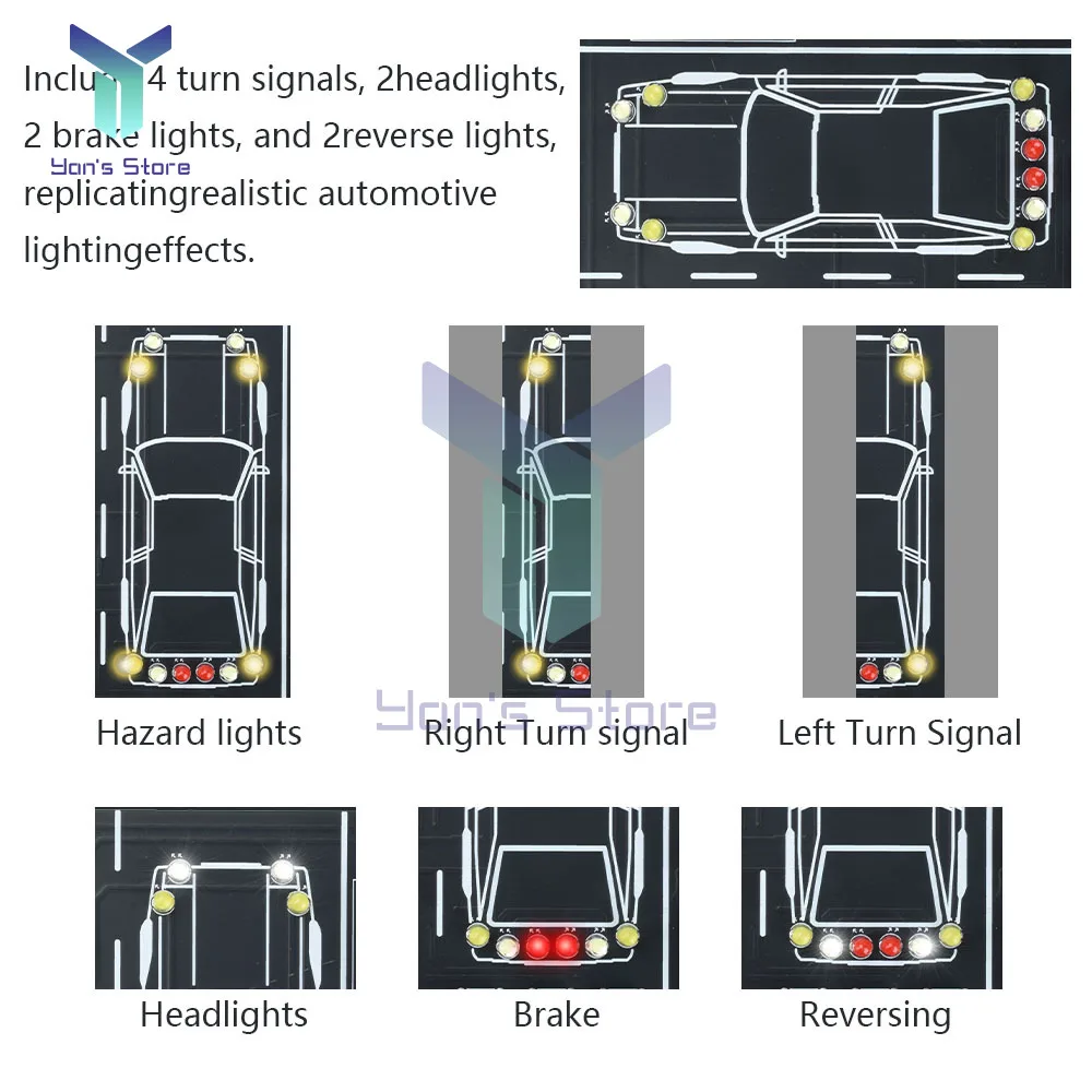DIY Lötpraxis-Set Auto-Fahrsimulator Elektronikprojekt für Studenten – Bild 2