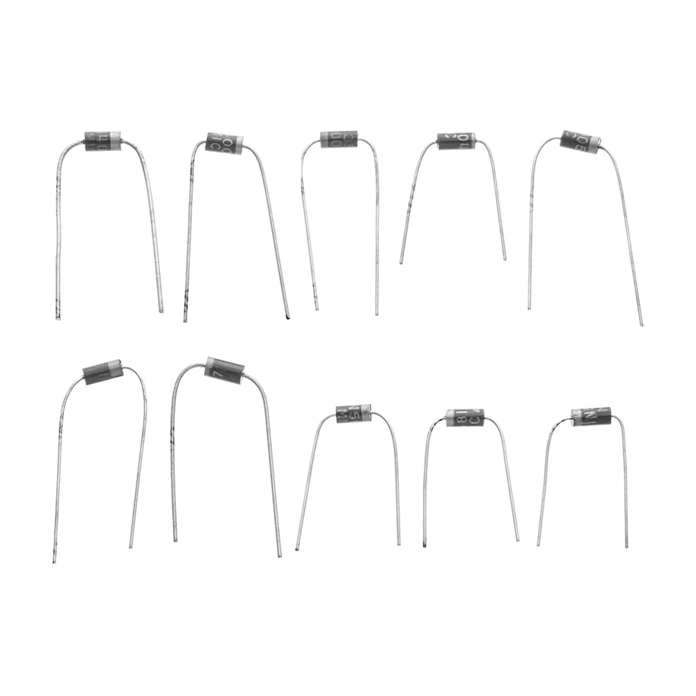 10 Werte Gleichrichterdioden-Sortiment-Set 1N4001 1N4002 (100 Stück) – Bild 6