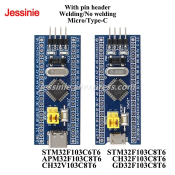 STM32F103C6T6 STM32F103C8T6 APM32F103C8T6 CH32F103C8T6 CH32V103C8T6 GD32F103C8T6 für Arduino Micro/Typ-C