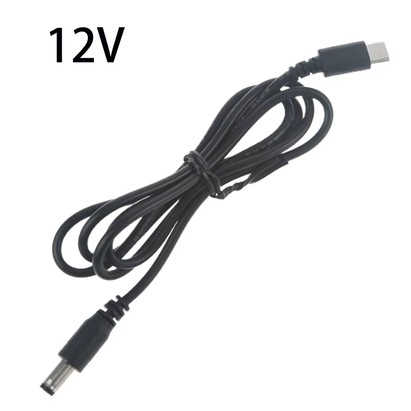 USB C Typ C PD zu 9V 12V 15V 20V 5,5x2,1mm Netzteil kabel für Wireless Router Laptop LED Streifen Lautsprecher