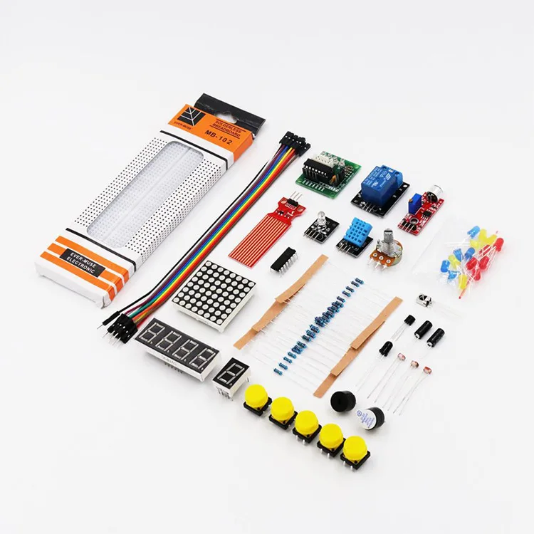 Uno R3 Lernset Starter-Kit mit Schrittmotor und RFID-Kit, Breadboard – Bild 4