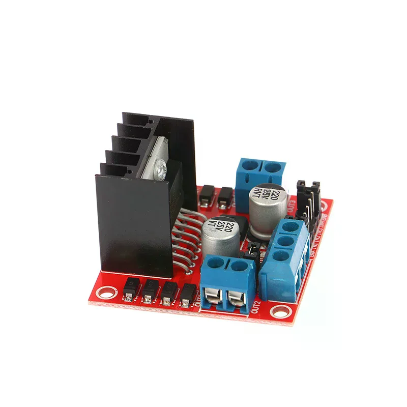 L298N DC-Motortreibermodul L298N Schrittmotor Smart Car Roboter – Bild 4
