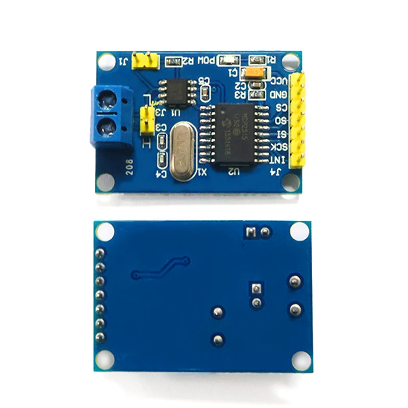 MCP2515 CAN-Bus-Modul TJA1050 SPI-Empfänger für Arduino ESP32 RPi 51 – Bild 2