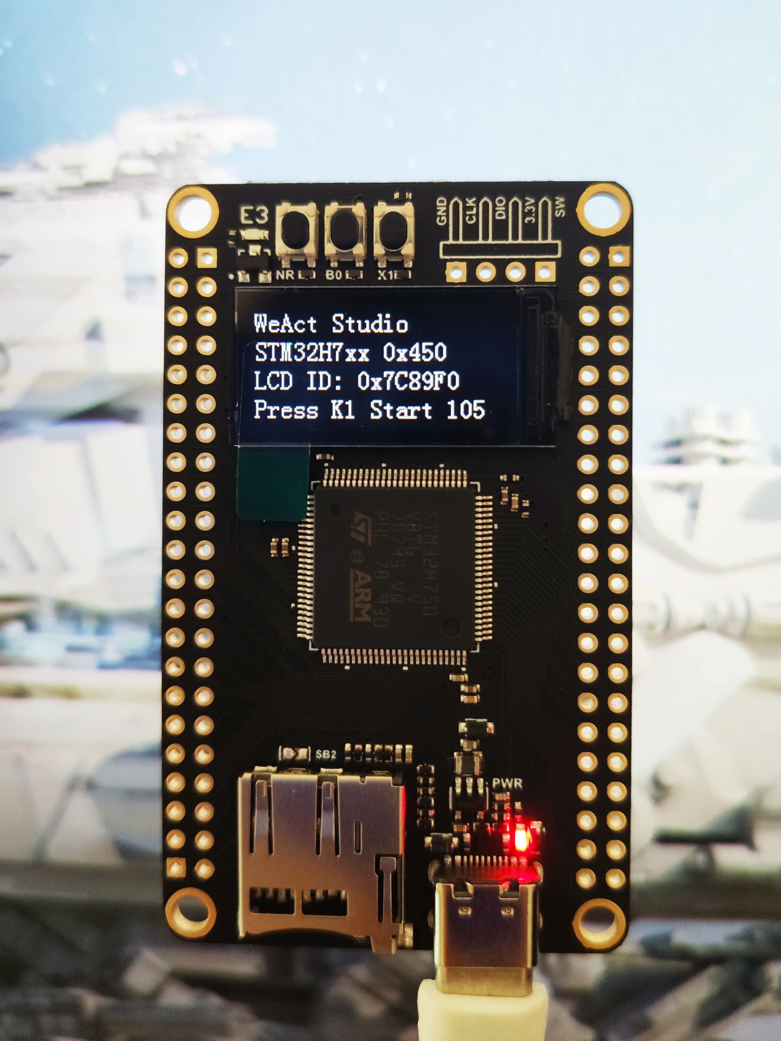 STM32H7 Core Board STM32H750VBT6 Entwicklungsboard – Bild 3