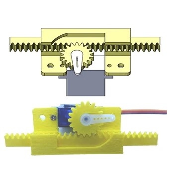 Linear Servo Robot Arm Robotics Education Kit Erfindung Armschutz 9g Wissenschafts- und Bildungsexperimente