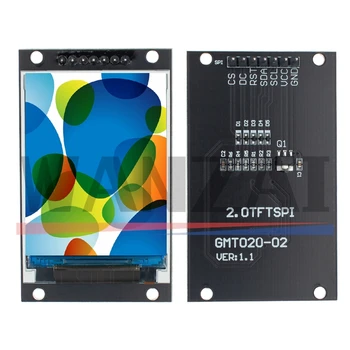 2,0-Zoll-TFT-Display OLED LCD-Laufwerk IC ST7789V 240RGBx320 Dot-Matrix SPI-Schnittstelle für Arduio