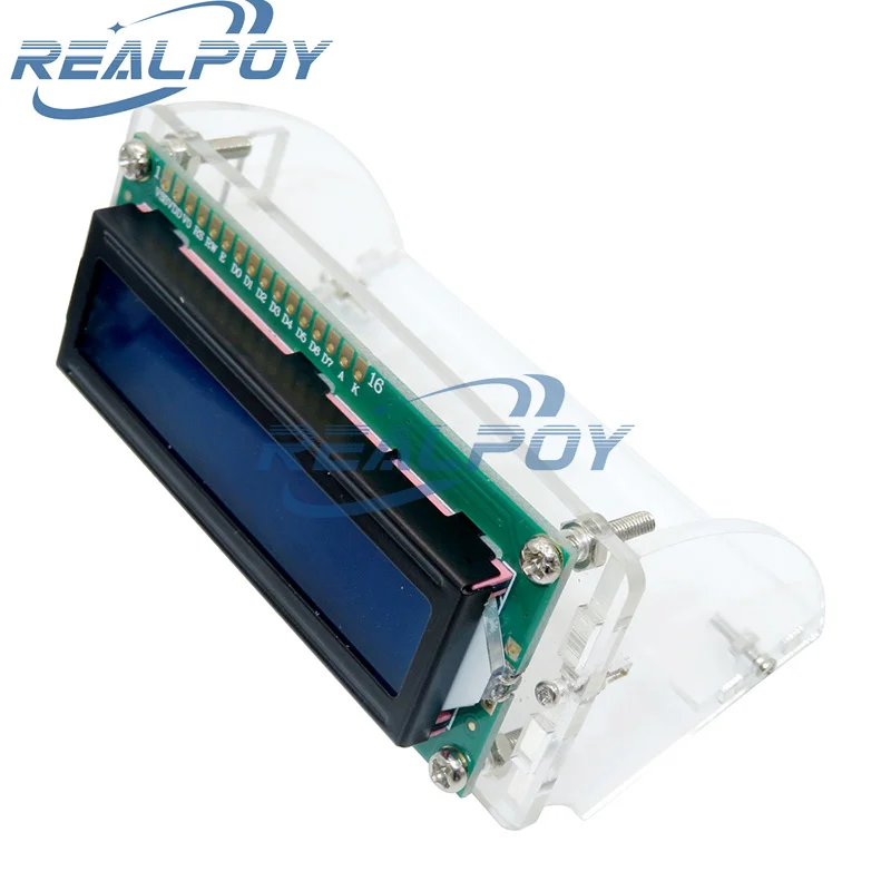 LCD1602 5V 1602 Modul Blau/Grüner Bildschirm 16x2 Zeichen – Bild 4