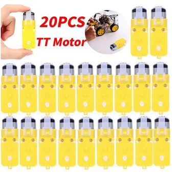 Dual Welle TT Motor DC 3-12 V Smart Auto Roboter Getriebe Motor Installieren EMC Smart Auto Chassis Vier
