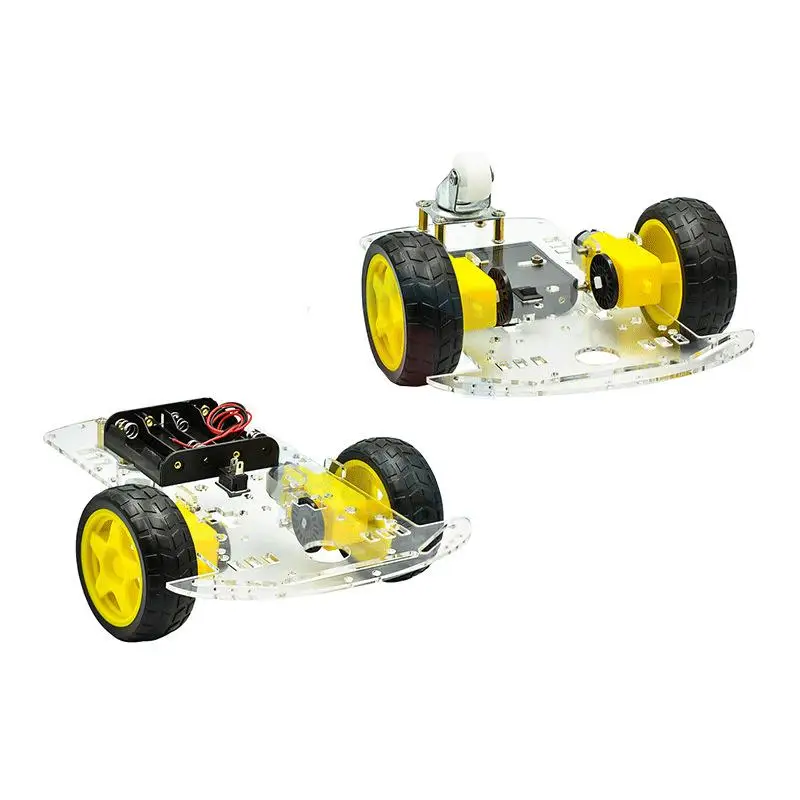 2WD Kostengünstige Version Smart-Roboter-Auto-Chassis-Kit DIY – Bild 5