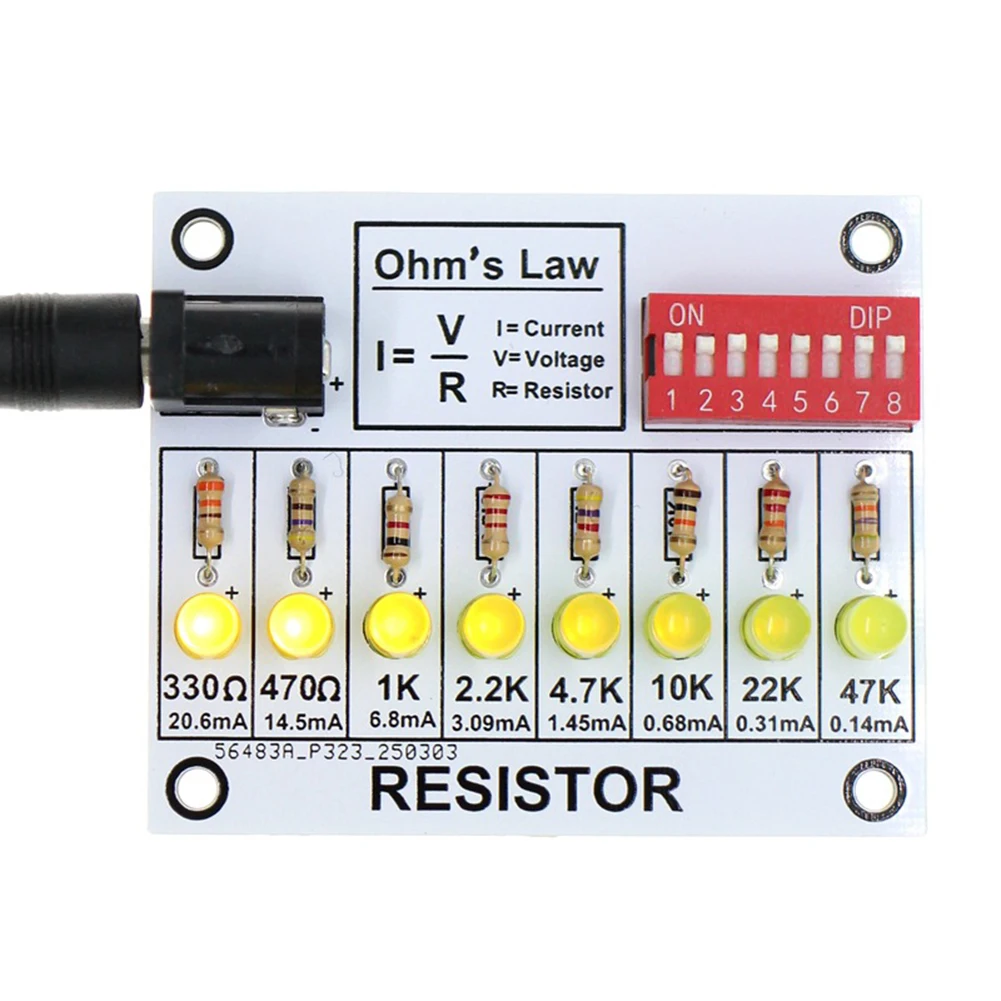 Löten Praxis Kit DIY Elektronische Schaltung Projekt Widerstand Lernen Board Elektronische Lehre Labor