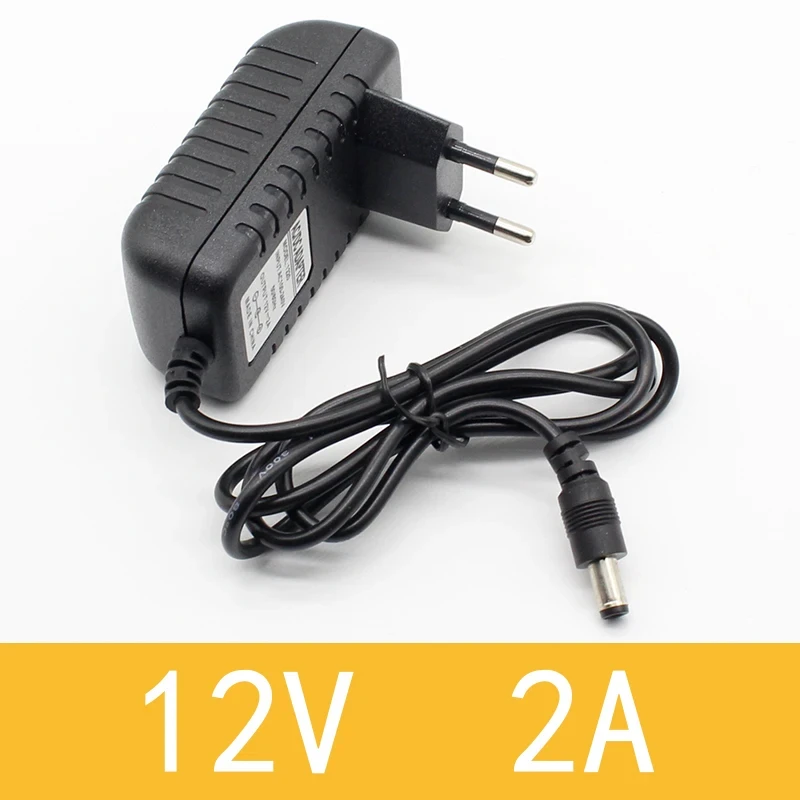 100-240V AC zu DC Netzadapter Ladegerät 5V 12V 1A 2A 0,5A EU-Stecker – Bild 6