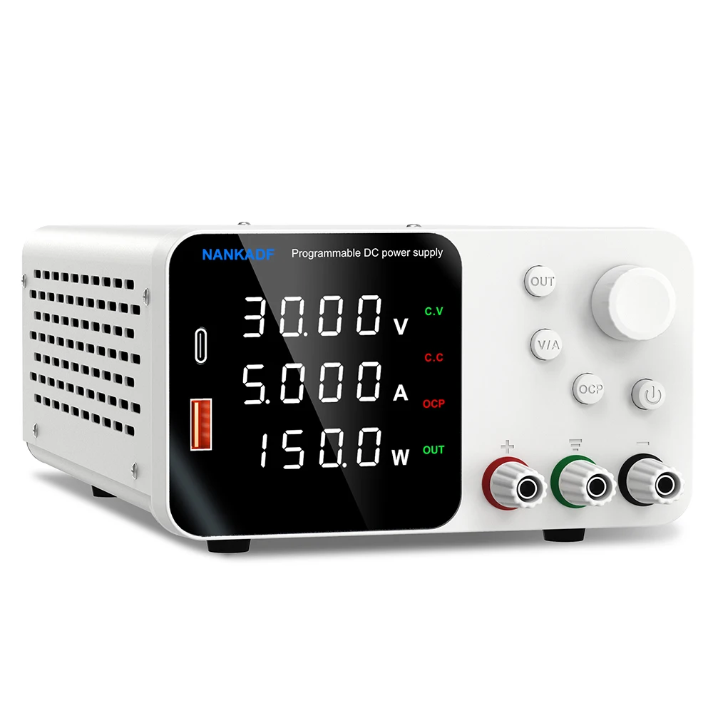 30V 5A 10A DC-Netzteil, einstellbare Labornetzteile, Spannungsregler, Schaltbankquelle, 60V 5A 120V 160V