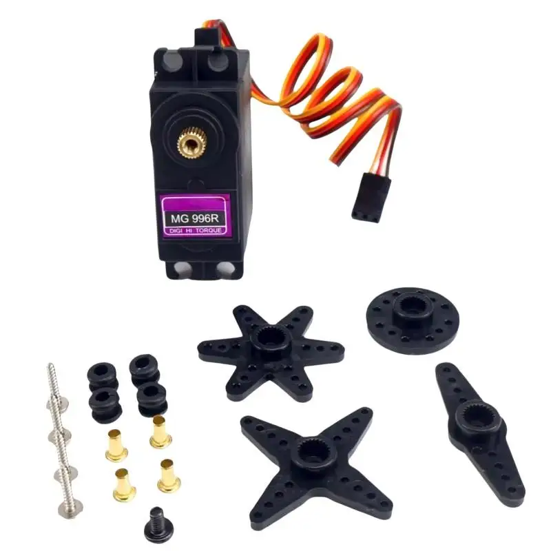 SG90 MG996R, 1 Set Standard-Metallservo; Zuverlässiger – Bild 6