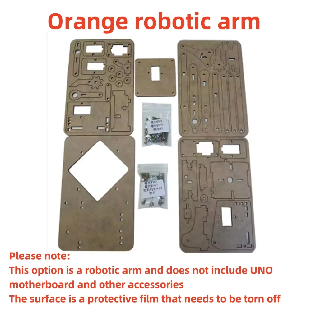 SG90 4 DOF Demontage Acryl Mechanische Arm Roboter Manipulator Klaue – Bild 6