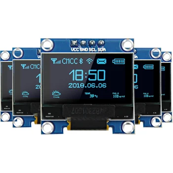 0,96 Zoll oled Display-Modul, 128x64 Pixel i2c ssd1306 leuchtende oled Bildschirm platine kompatibel