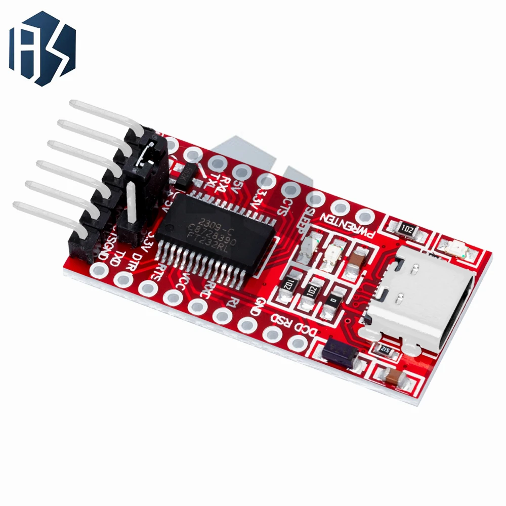 FT232RL FTDI USB 3,3V 5,5V zu TTL Seriell-Adaptermodul für Arduino – Bild 6