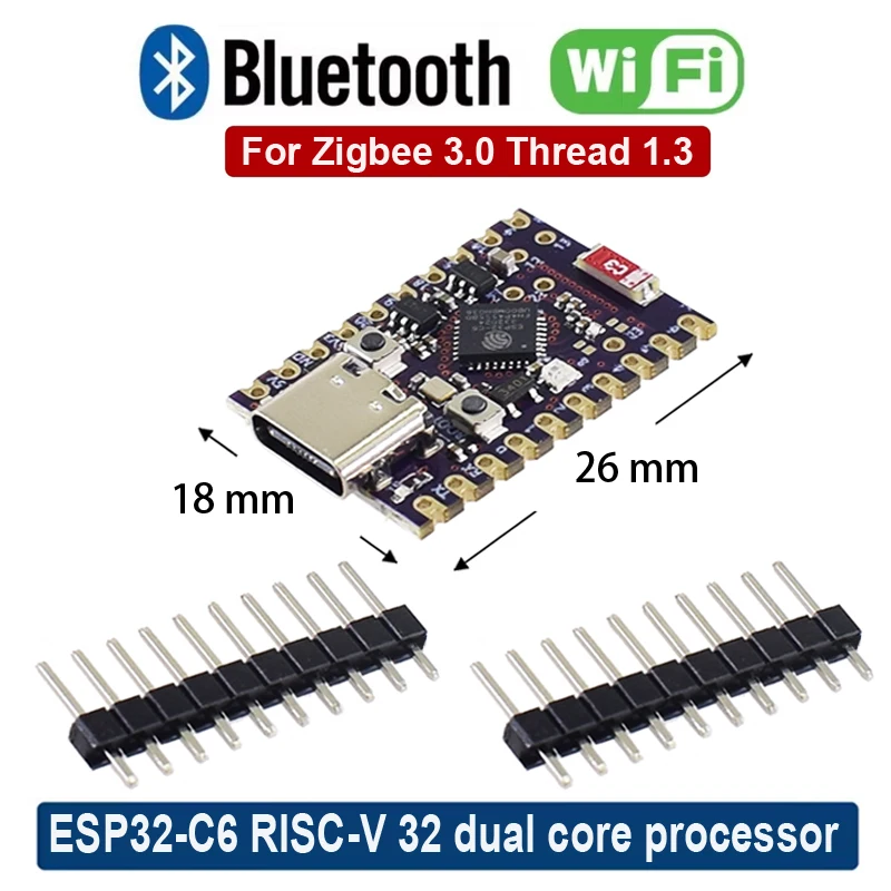 Single-Core SuperMini ESP32-S3 ESP32-C3 ESP32-H2 ESP32-C6 Development – Bild 3