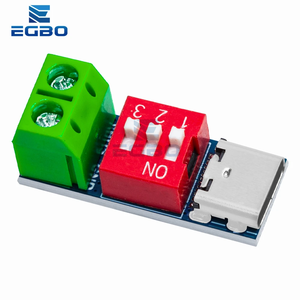 USB-C PD Trigger Board Modul PD/QC Decoy Board Schnellladung USB Typ-C – Bild 6
