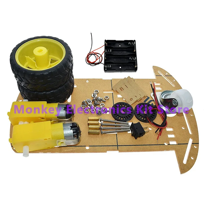 Smart Car Kit 2WD Smart Robot Car Chassis Kits Auto – Bild 4
