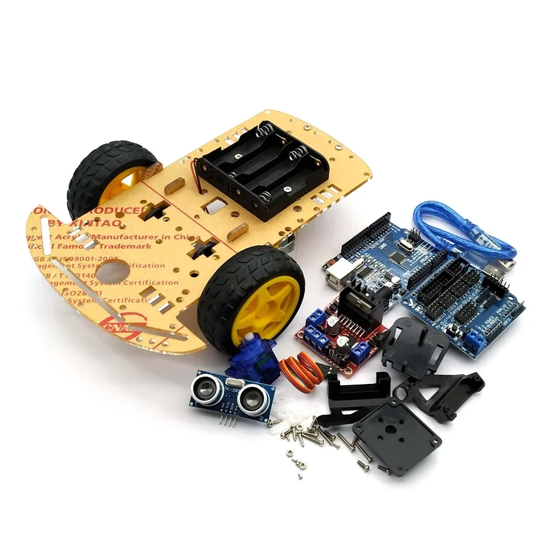 Smart Electronics Motor Smart Roboter Auto Chassis Kit Geschwindigkeit – Bild 4