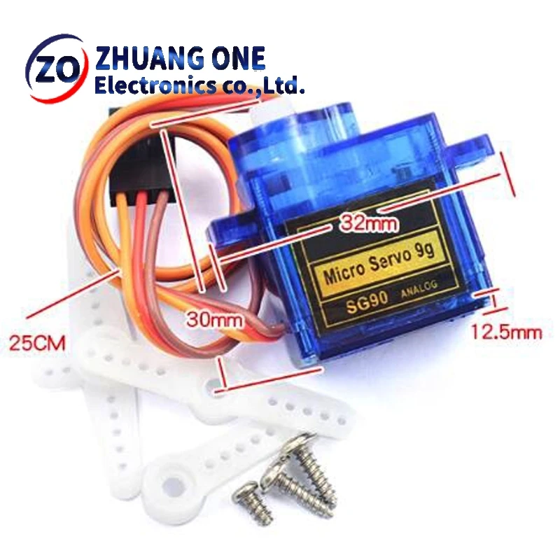 SG90 MG90S MG945 MG946 MG995 MG996 Servo Metall Getriebe für Modell Hubschrauber Boot Für Arduino UNO DIY