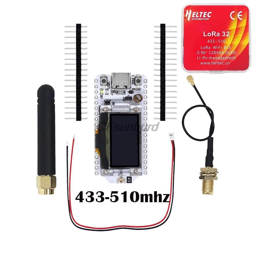 SX1276 SX1278 ESP32 LoRa 868 MHz/915 MHz/433 MHz 0,96 Zoll blaues – Bild 2