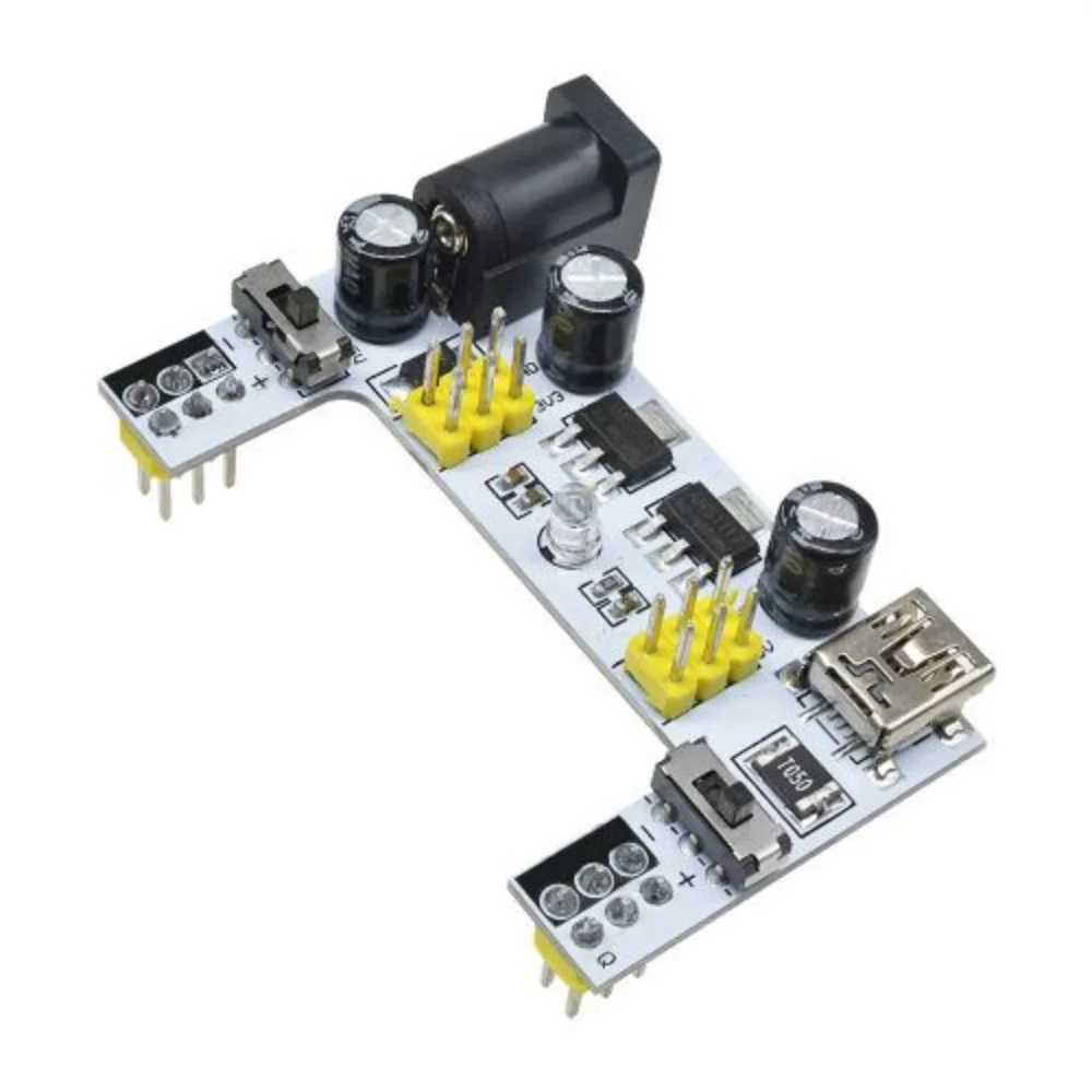 DC 3,3 V 5 V Micro Mini USB MB102 2-Kanal-Breadboard-Modul MB102 – Bild 3