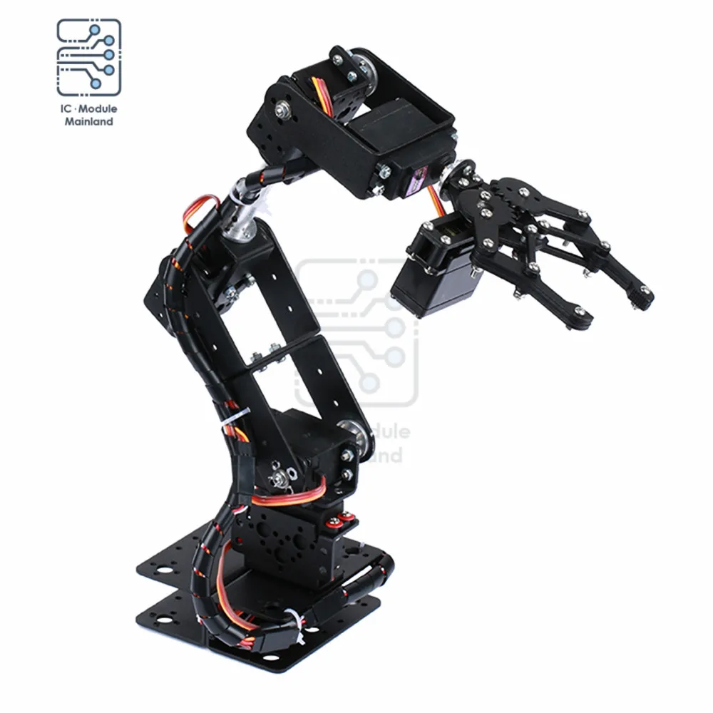 Roboterarm-Roboter-Servo-Greifer mit mehreren (6 Stück) – Bild 3