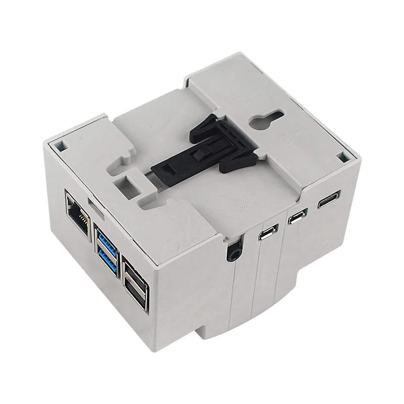 Raspberry Pi 5 4 3 ABS-Gehäuse, Elektrokasten, DIN-Schiene, modulares – Bild 4