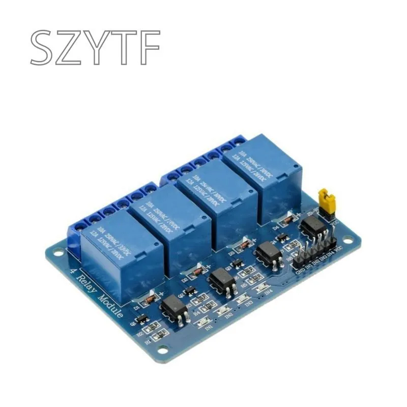 5V 12V 4-Kanal-Relaismodul Shield ARM PIC AVR DSP Elektronisches 5V – Bild 6