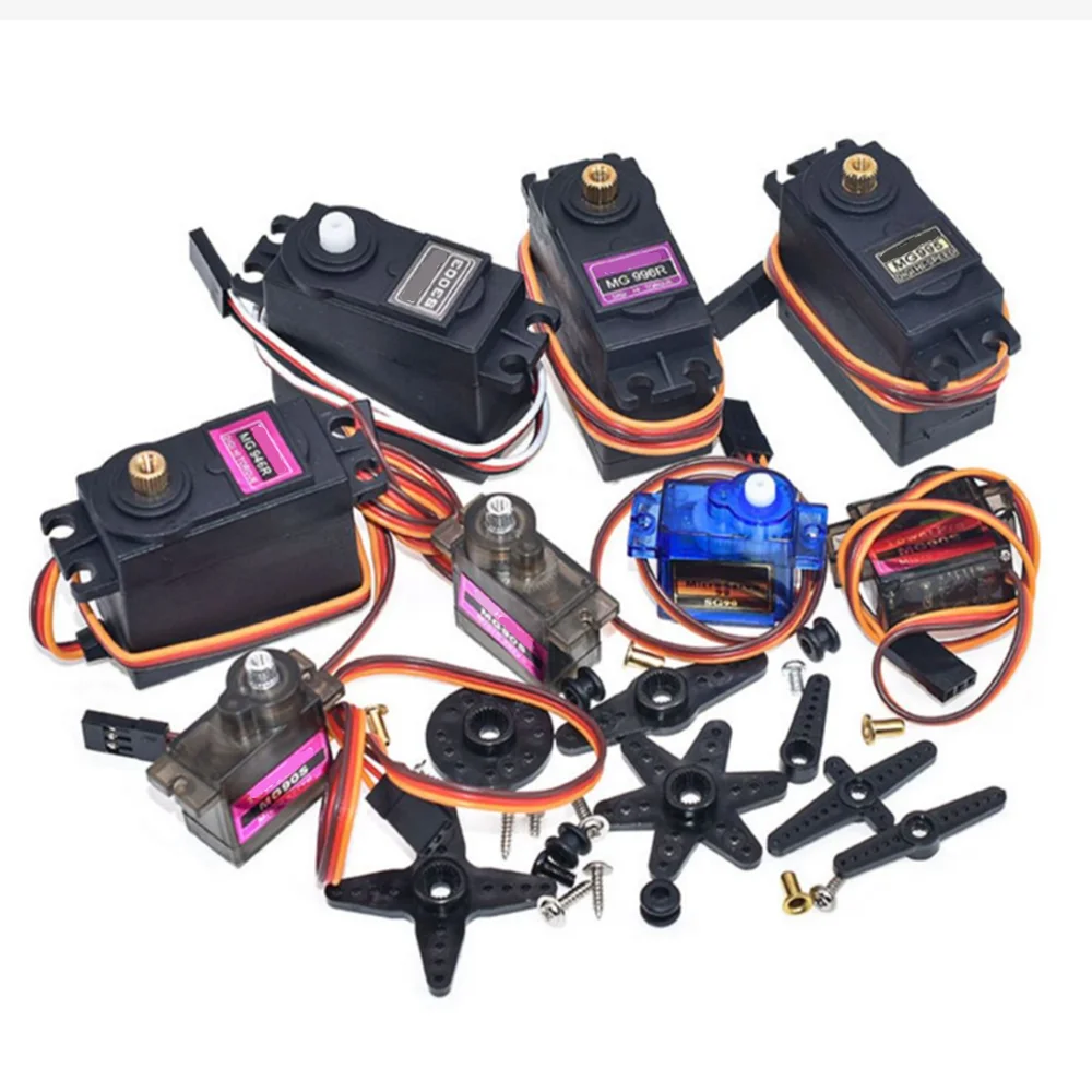 SG90 MG90S MG995 MG996 Servo Metall Getriebe für Modell Hubschrauber Boot Für Arduino UNO DIY Mechanische Arm