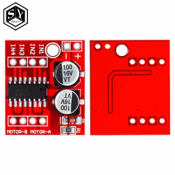 3-35 V 2 A Peak L298N Mini-Doppel-H-Brücken-Motortreibermodul - bidirektionale PWM-Steuerung