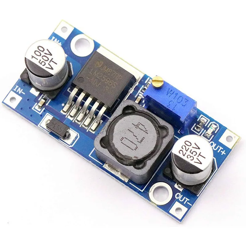 Einstellbarer Ausgang LM2596S Step Down Modul DC zu DC Buck Converter – Bild 3