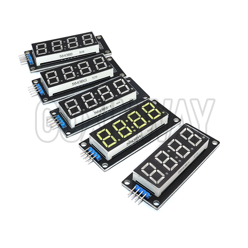 TM1637 0,36 Zoll 7-Segment-Digitalanzeige 4-stelliges LED-Modulboard – Bild 4