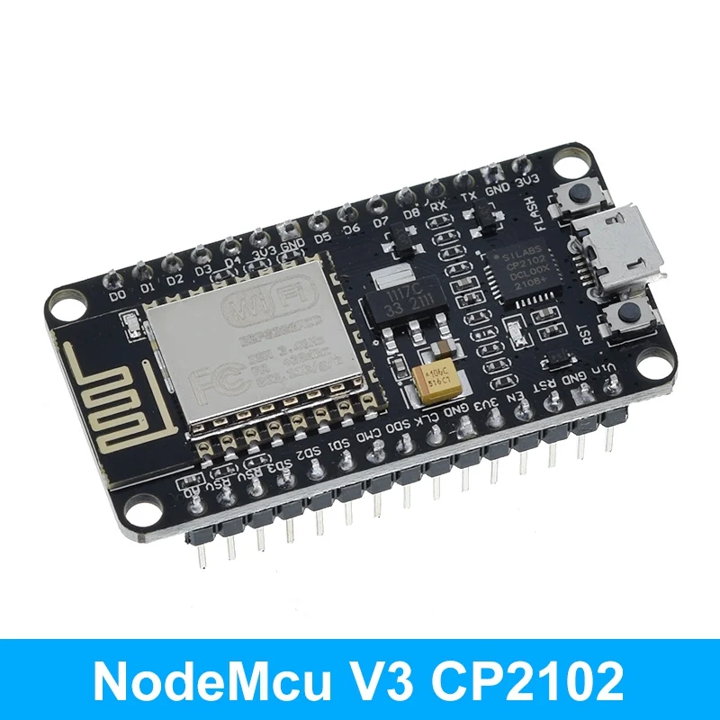 Drahtloses Modul CH340/CP2102/CH9102X NodeMcu V3 V2 Lua WIFI Internet – Bild 3