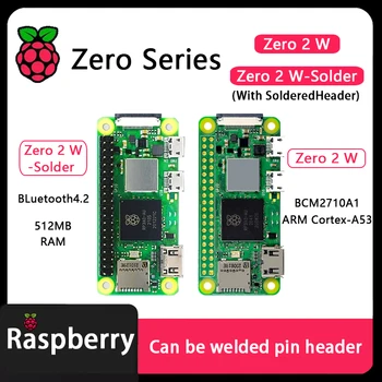 Raspberry Pi Zero Zero W Zero 2 W Zero-Solder Zero W-Solder mit gelötetem Kopf 512 MB Boardcom-Chip