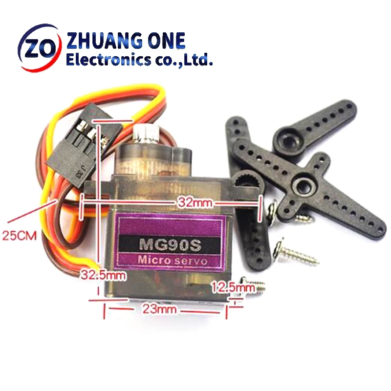SG90 MG90S MG945 MG946 MG995 MG996 Servo Metall Getriebe für Modell – Bild 2