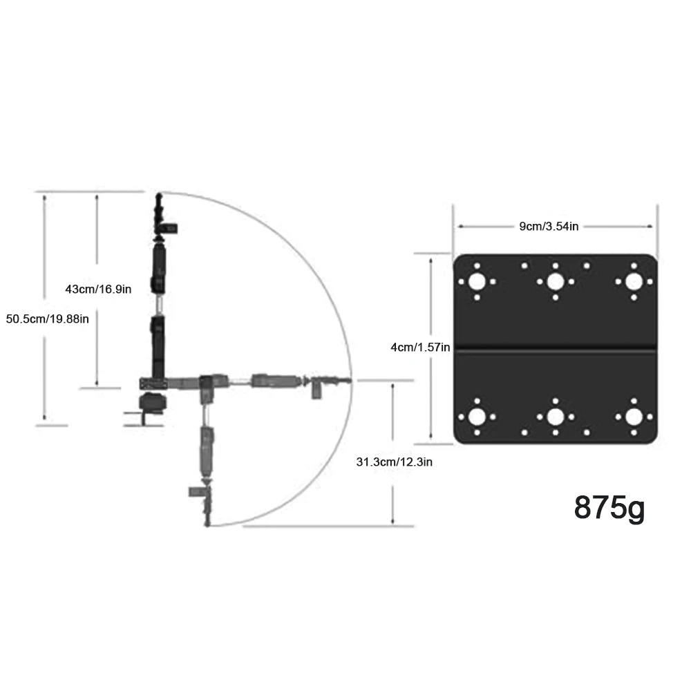 6-DOF Roboterarm Multi-DOF Roboter Servo Greifmaschine Bildung DIY Kit – Bild 5