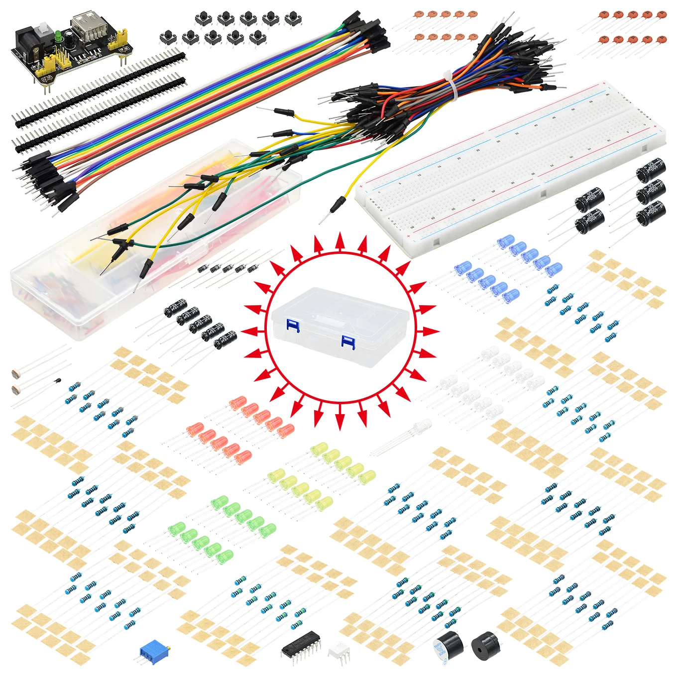 DIY-Projekt-Starter-Kit für Arduino UNO R3 Kit, elektronisches – Bild 2