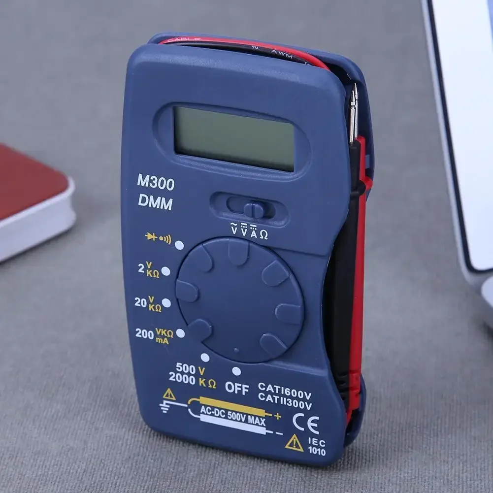 Digitalmultimeter M300 Ultradünnes integriertes Mini-Taschenmultimeter