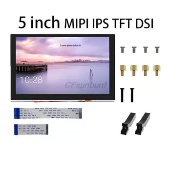 5.0 "5,0 inch 800*480 MIPI IPS TFT DSI Multi-Touch Kapazitive Touch Panel LCD Modul Display monitor Bildschirm