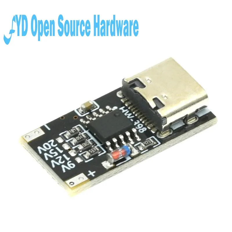 USB-C PD Trigger Board Modul PD/QC Decoy Board Schnelle Ladung Typ-c zu High Speed Ladegerät Power Lieferung