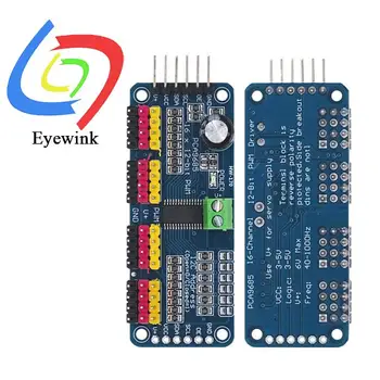 16-Kanal PWM Servo Drive Board Roboter Controller IIC Schnittstelle Treibermodul PCA9685 für Raspberry Pi