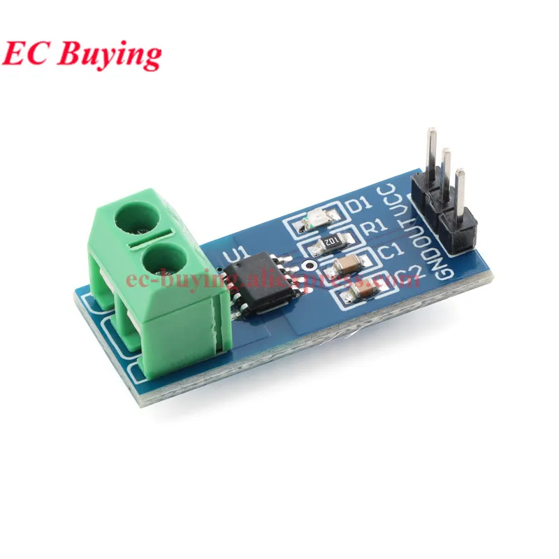 ACS712 ACS758 Hall Strom Sensor Modul Detektor 5A 20A 30A (10 Stück) – Bild 3