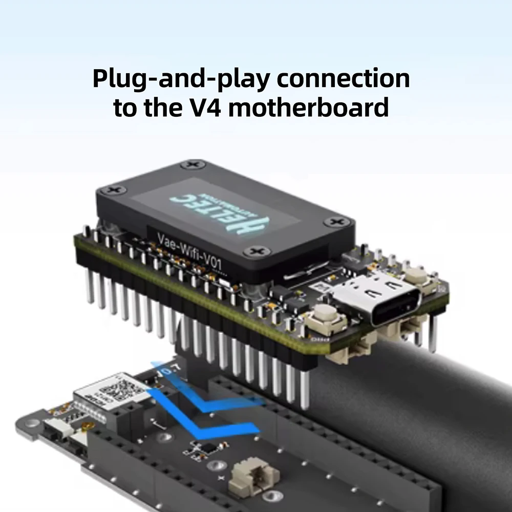 Meshtastic Heltec V4 WiFi LoRa 32 Erweiterungskit Glas/Touchscreen – Bild 4