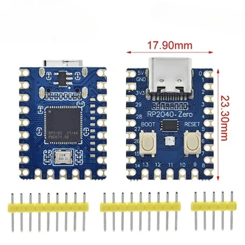 RP2040-Zero RP2350 für Raspberry Pi PICO Entwicklungsboard-Modul Dual-Core Cortex M0+ Prozessor 2MB Flash