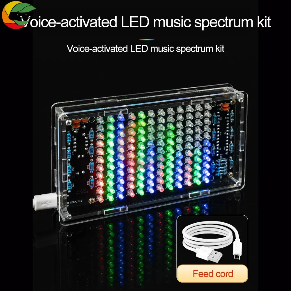 DIY Lötprojekt Spektrum USB Mini Elektronisches Display – Bild 6