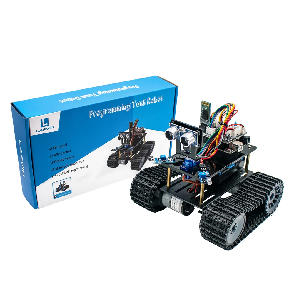 Smart Tank Robot Car Kit für Arduino für UNO DIY Robotic Kit Bildung – Bild 5